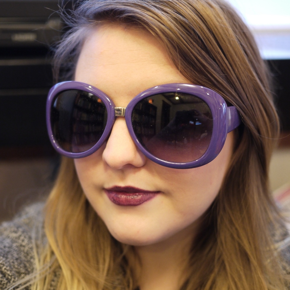 Purple Sunglasses